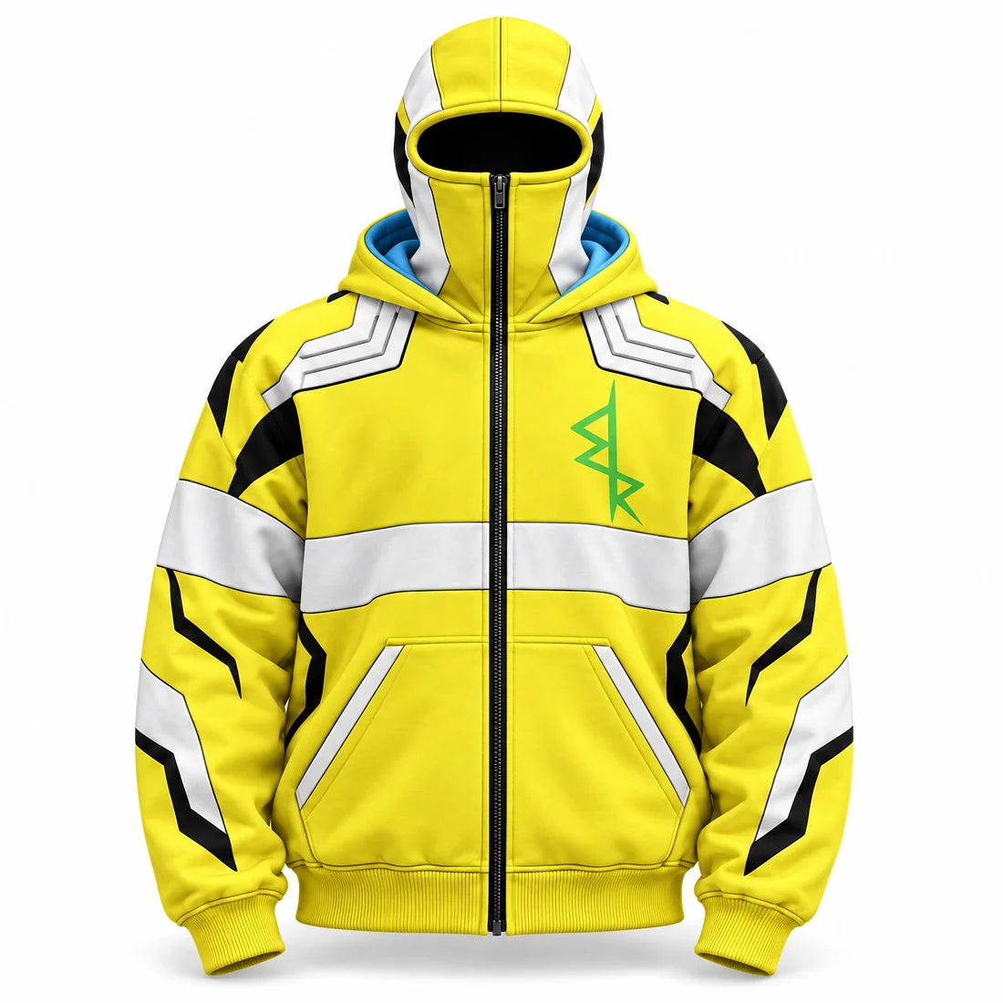 CHOOMWEAR Ski-Mask Zip-Up Hoodie